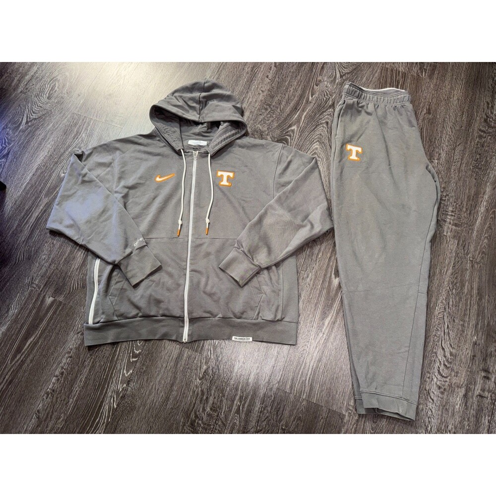 Men's 2XL Nike Tennessee Volunteers Team Issued PE 2 pc Sweatsuit Hoodie & Pants